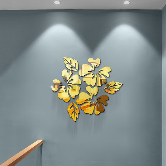 Acrylic Bedroom 3D Flowers